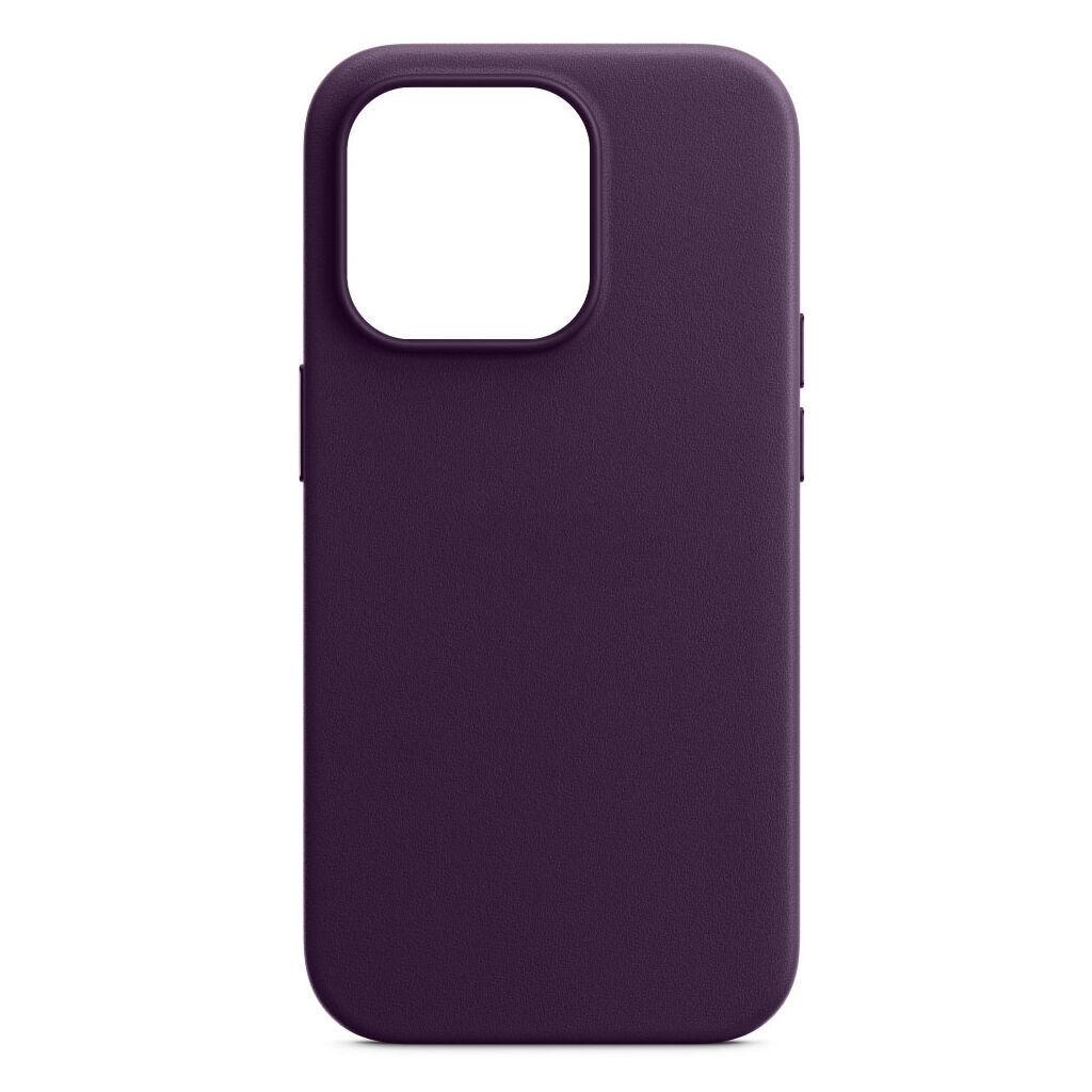 Накладка ArmorStandart FAKE Leather Case для Apple iPhone 14 Pro Dark Cherry (ARM64398)