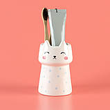 Підставка для зубних щіток та пасти cute cat 250 мл, фото 5