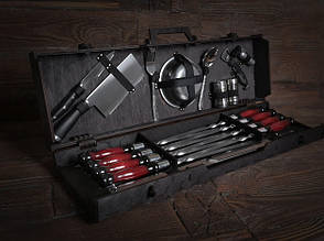 Набір шампурів в кейсі Кабан