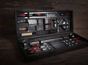 Набір шампурів Лісоруб + гравіювання