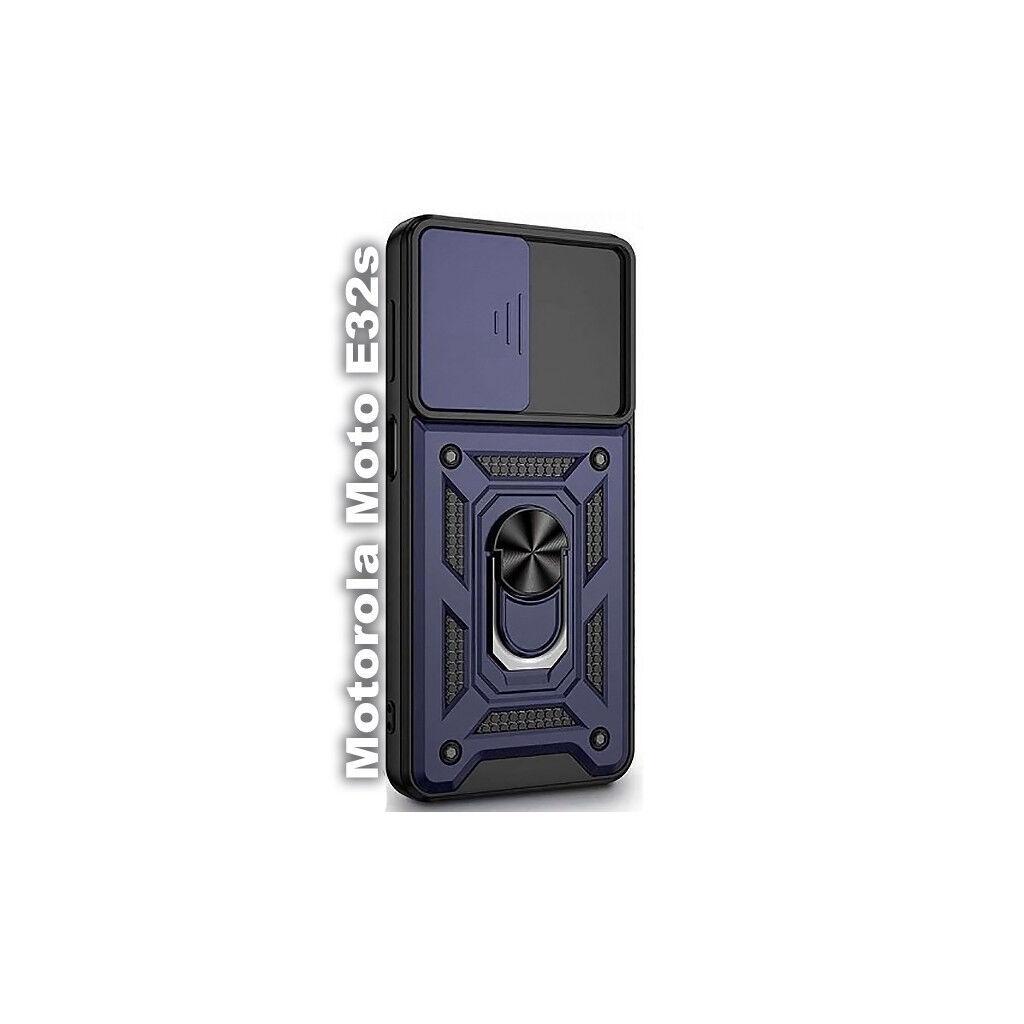 Накладка BeCover Military для Motorola E32s Blue (709968)
