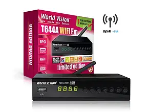 Т2 приймач World Vision T644A WiFi FM