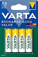 Аккумулятор VARTA RECHARGE ACCU VALUE AA/HR6 1.2V 2100mAh (4шт)