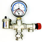 Група безпеки котла TMV-X30 (3 bar) з термоманометром 3/4-1" ITAP KVANT, фото 4