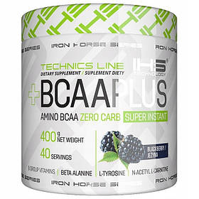 IRON HORSE BCAA PLUS 400g АМІНОКИСЛОТИ ОЖИНА