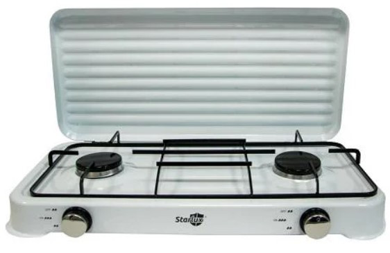 Настільна газова плита StarLux 2 конфорки, фото 1