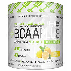 Iron Horse BCAA PLUS 400 г амінокислот з розгалуженим ланцюгом