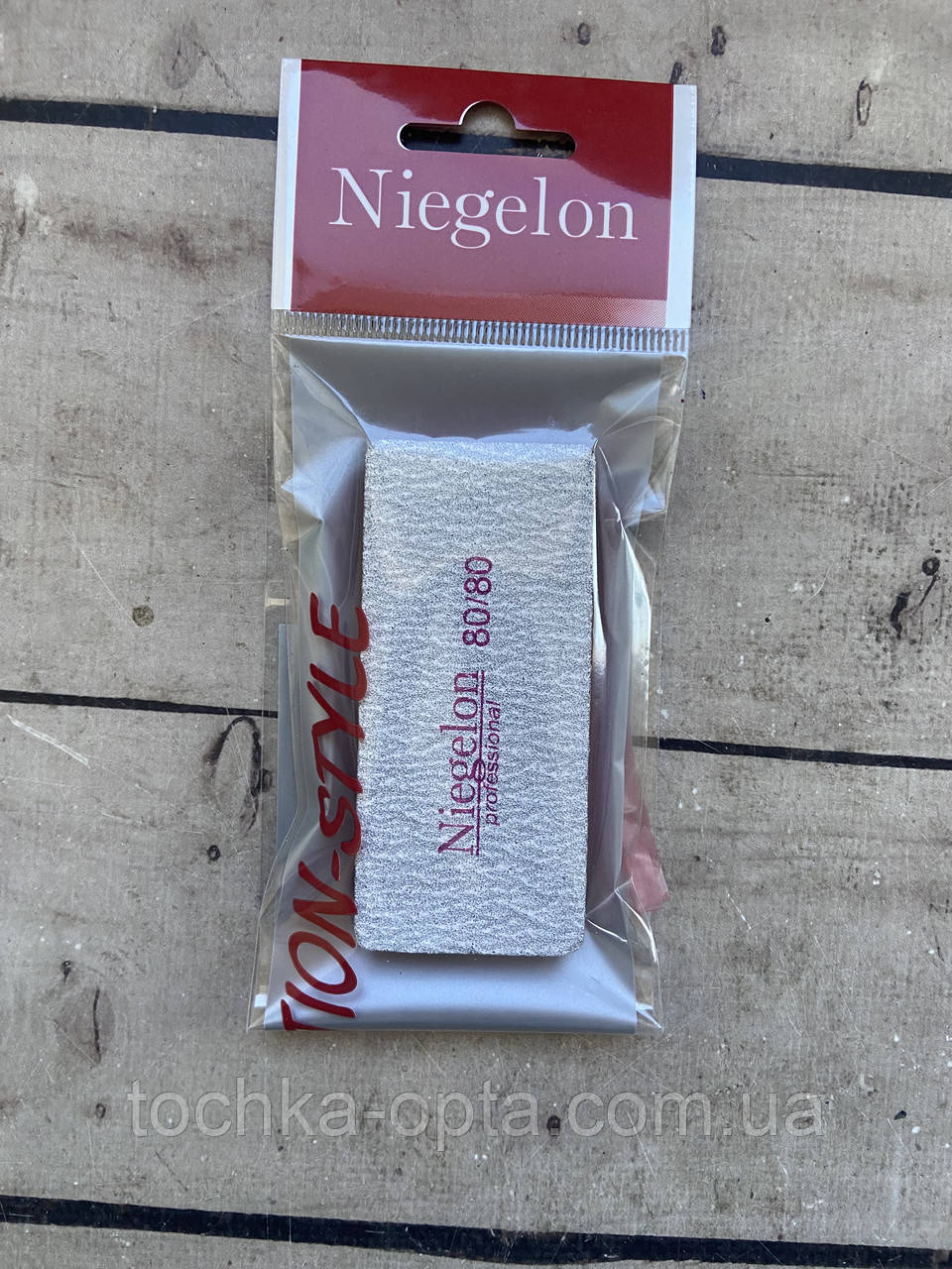Баф для нігтів Niegelon 80/80