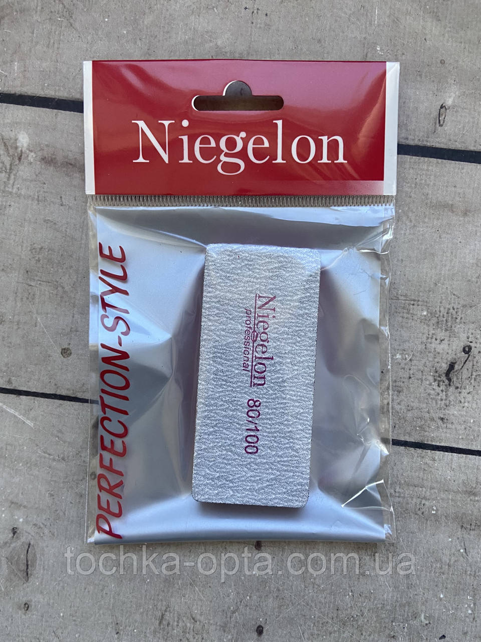 Баф для нігтів Niegelon 80/100