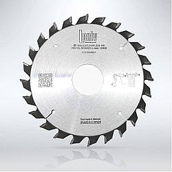 Пильний диск по дереву Leniv D150 Z24 з твердосплавним зубом універсальний, диск пильний для фанери
