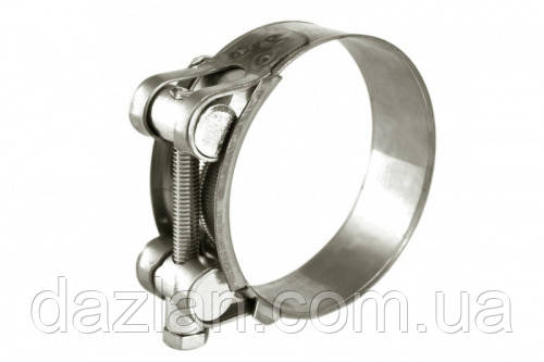 Хомут силовий неіржавкий W2 60-63мм APRO HDA2-16