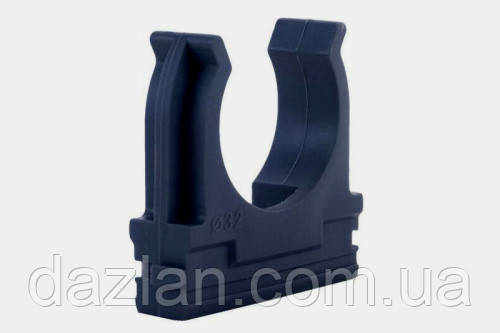 Кліпса для гофри чорна 32 мм (пач 50 шт.) APRO KG-32B