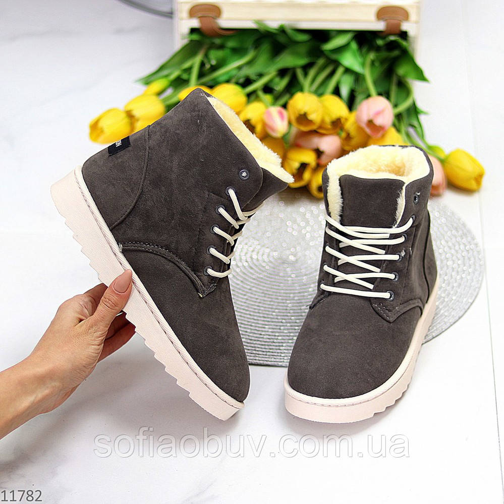 Черевики утеплені хутром XF, фото 1