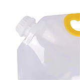 Каністра для води на 10 літрів складна, харчова, пластикова, фото 4