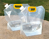 Каністра для води на 10 літрів складна, харчова, пластикова, фото 6