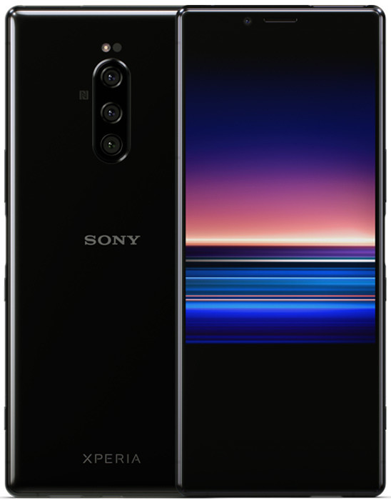 Sony Xperia 1  6/128 Gb Dual Sim Black Snapdragon 855 3330 мАг, фото 1