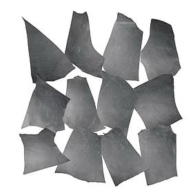 Шкіра натуральна Крейзі Хорс у шматках т.1,4-1,6 мм колір сірий