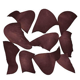 Шкіра натуральна Крейзі Хорс у шматках т.1,4-1,6 мм колір бордовий