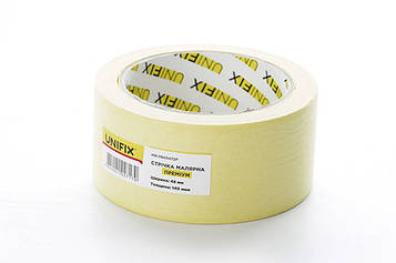 Стрічка клейка малярська MR-7840472P преміум 48 мм*40м UNIFIX MR-7840472P