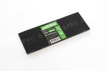 Сітка абразивна APRO P240 105*280 мм електрокорунд (10 шт.) 828085