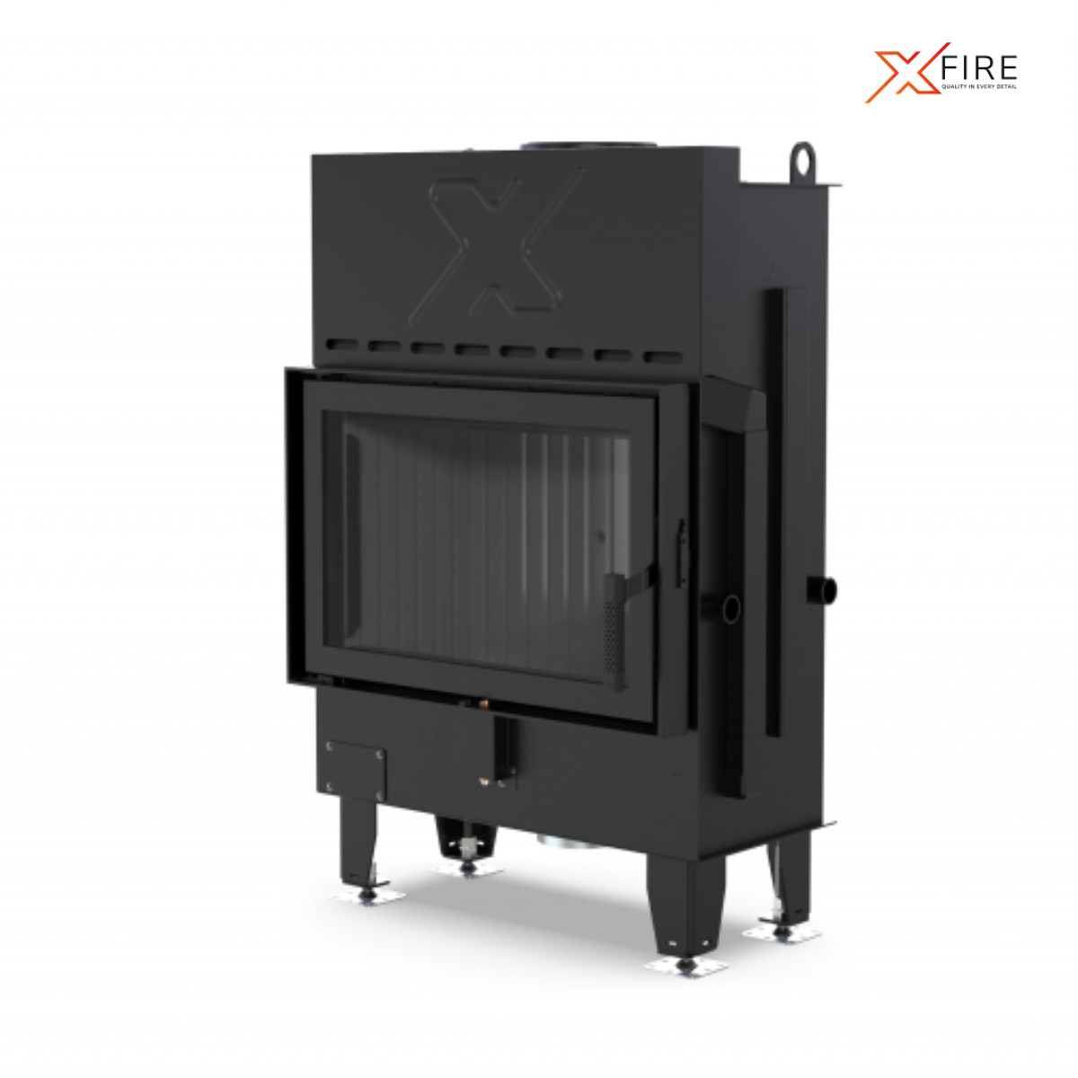 Камінна топка XF-Flat 700 Slim graphite, фото 1