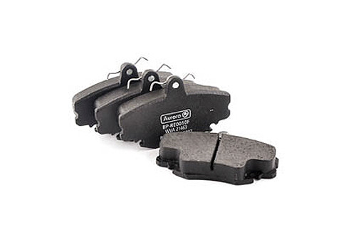 Колодка дискового гальма передня Dacia Logan, Renault Clio 1,2, 1.2-1.9, Megane 1,1-2,0 AURORA BP-RE0010F, фото 1