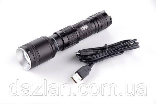 Ліхтар ручний Джоуль (акумулятор Li-ion 18650 3,7V 2200 mAh) СИЛА 900503