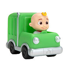 Машинка іграшка Зелений сміттєвоз CoComelon Mini Vehicles Green Trash Truck N