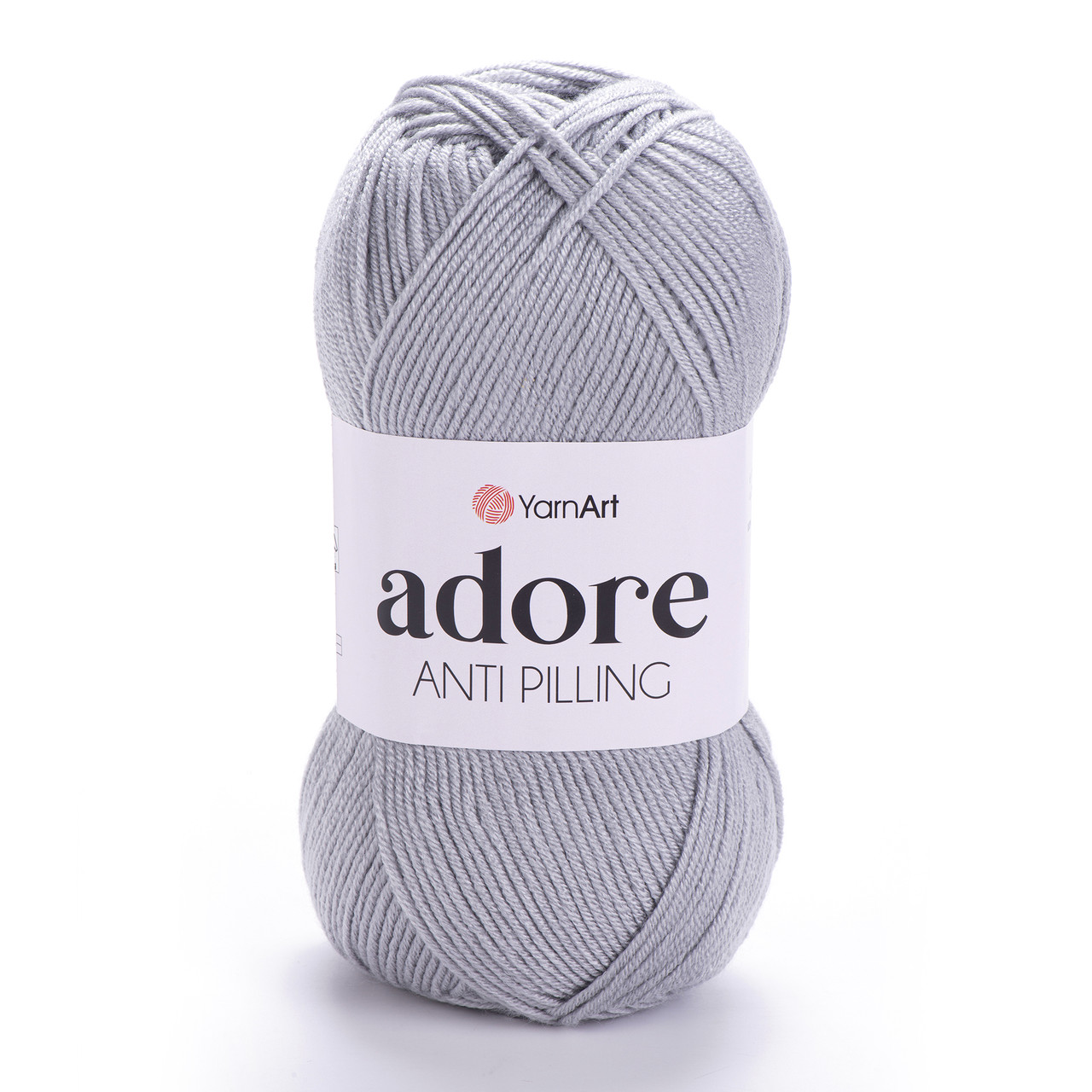 Yarnart ADORE (Ярнарт Адор) № 346 світло-сірий (Акрилова пряжа, нитки для в'язання)
