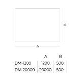 Килимок для полиць та ящиків dm-20000 white, фото 9