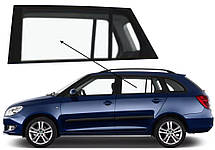 Бічне скло Skoda Fabia 2007-2014 задніх дверей ліве універсал