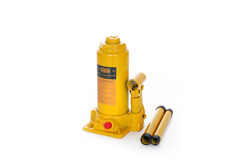 Домкрат гідравлічний пляшковий 5 т (вис підіймання 200-405 мм) СИЛА 271005, фото 1