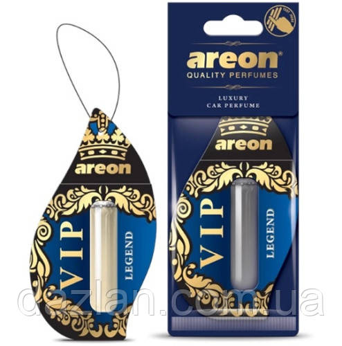 Ароматизатор VIP-підвіска з рідиною Legend 5 мл Areon 085254