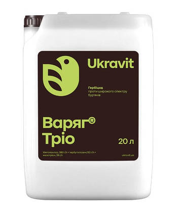 Гербіцид Варяг Тріо Укравіт - 20 л, фото 3