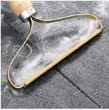 Щітка-скребок двостороння для видалення ворсу та шерсті тварин, фото 3