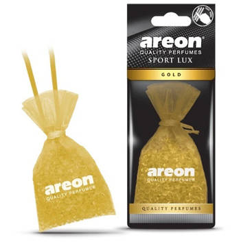 Ароматизатор Pearls Sport Lux мішечок Золото (Gold) Areon 085021