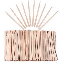 Шпатель для воску тонкий 100 шт.