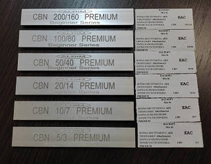 Ельборові бруски Преміум МО 150x25x6х3