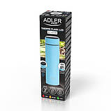 Термос, термочашка Adler AD 4506 (473мм, тепло 8 годин, холод 12 годин, ситечко, голубий), фото 11
