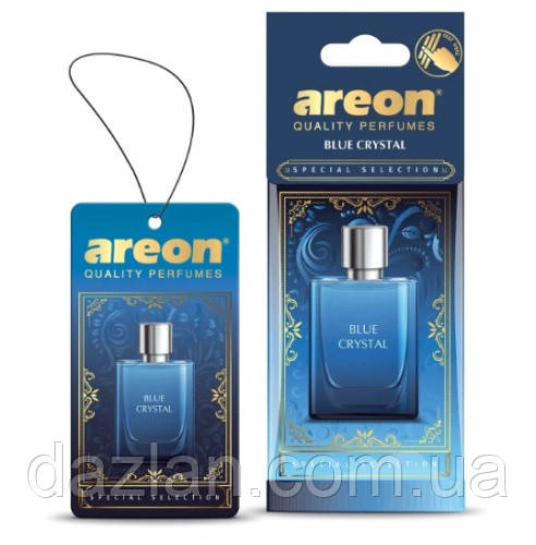 Ароматизатор Special Selection картонна підвіска Блакитний кристал (Blue Crystal) Areon 085038