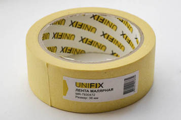 Стрічка клейка малярська 38 мм*40м MR-7830472 UNIFIX MR-7830472