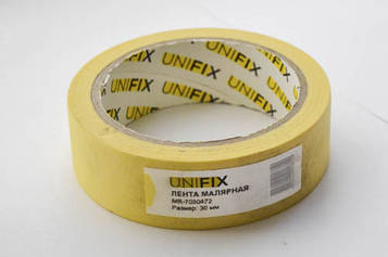 Стрічка клейка малярська 20 мм*40м MR-7030472 UNIFIX MR-7030472