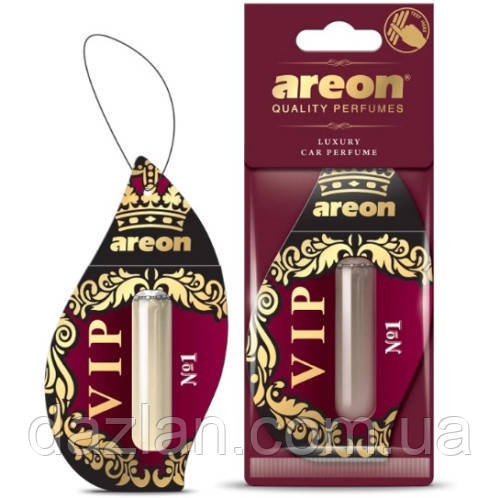 Ароматизатор VIP підвіска з рідиною No1 5 мл Areon 085253