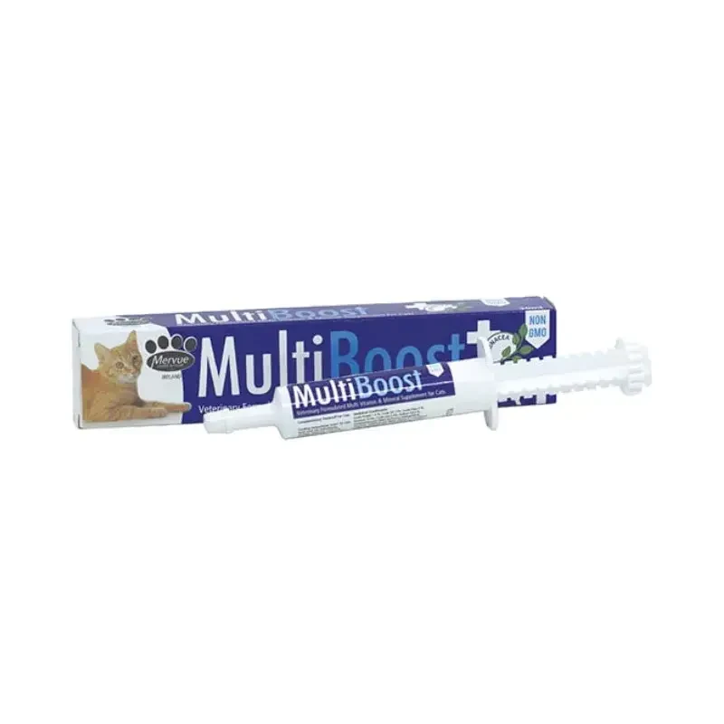 Мультивітамінна паста Mervue MultiBoost Pasta for Cats для імунітету кішок та кішок 30 ml