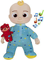 М'яка іграшка лялька Джей Джей зі звуком CoComelon Roto Plush Bedtime JJ Doll S