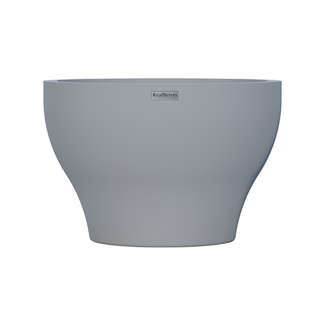 Вазон бетонний - Доріс В435 / Д650 Сірий, фото 1