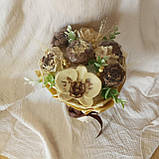 Шоколадний букет з квітами Солодка квіткова насолода, фото 2