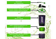 Шейкер спортивний EasyFit Spider 0,5 л Чорно-зелений, фото 3