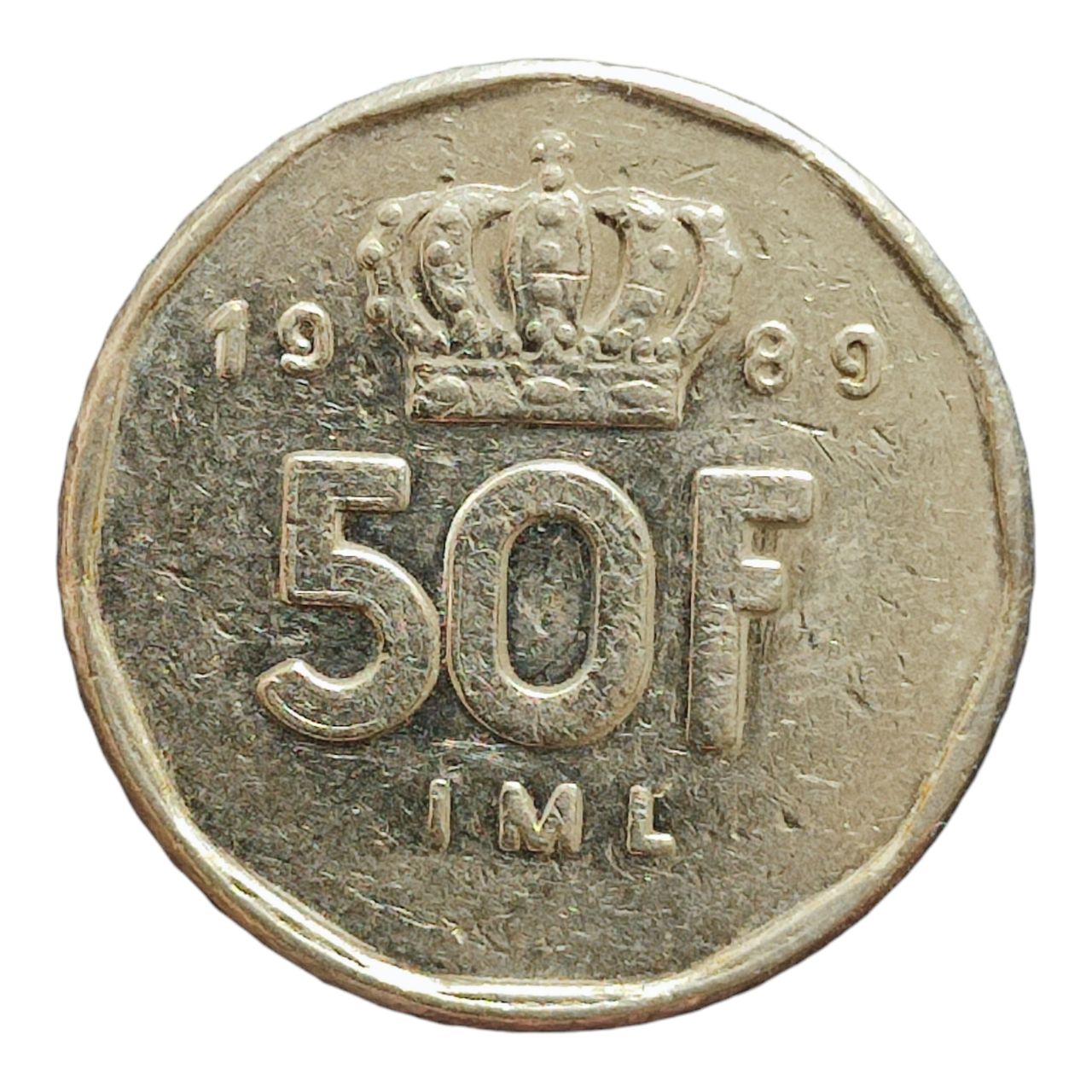 Люксембург 50 франків, 1989