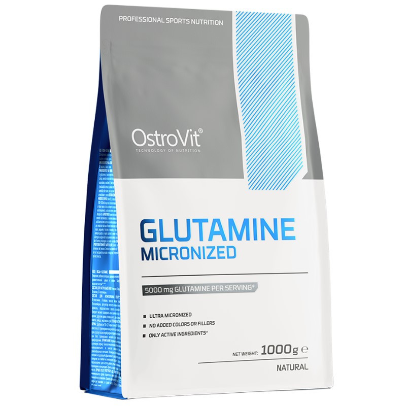 Глютамін OstroVit Glutamine Micronized (1000 грам.)